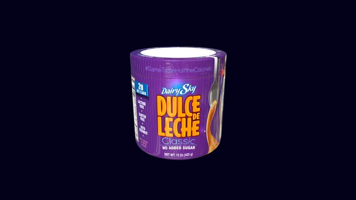 DULCE DE LECHE DAIRY SKY CLASSIC PET 15oz V1 3D Model