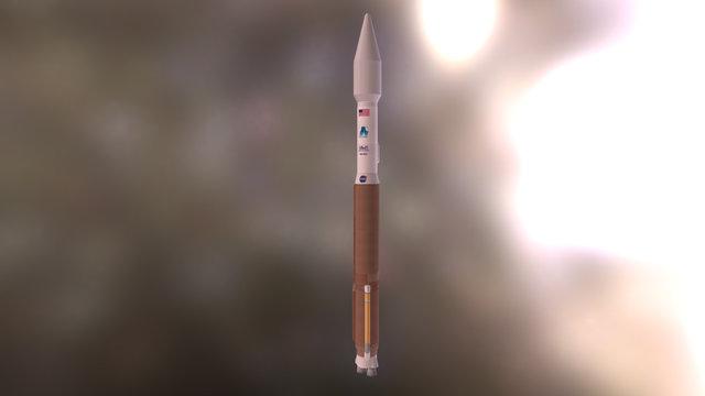 Atlas V 401 3D Model