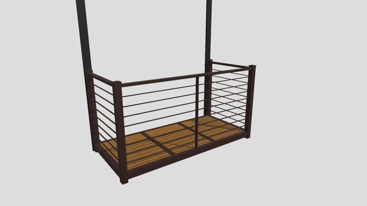 Balcony 3D Model