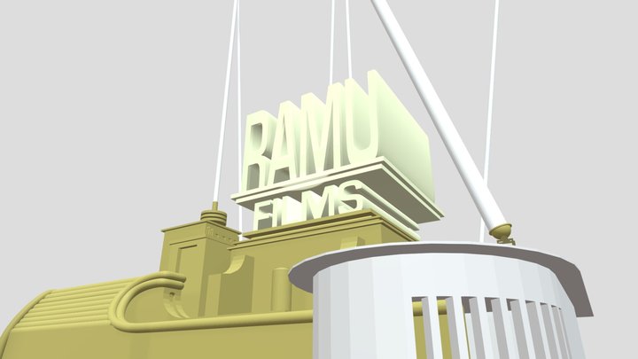 Ramu Films logo 2017 remake 3D Model