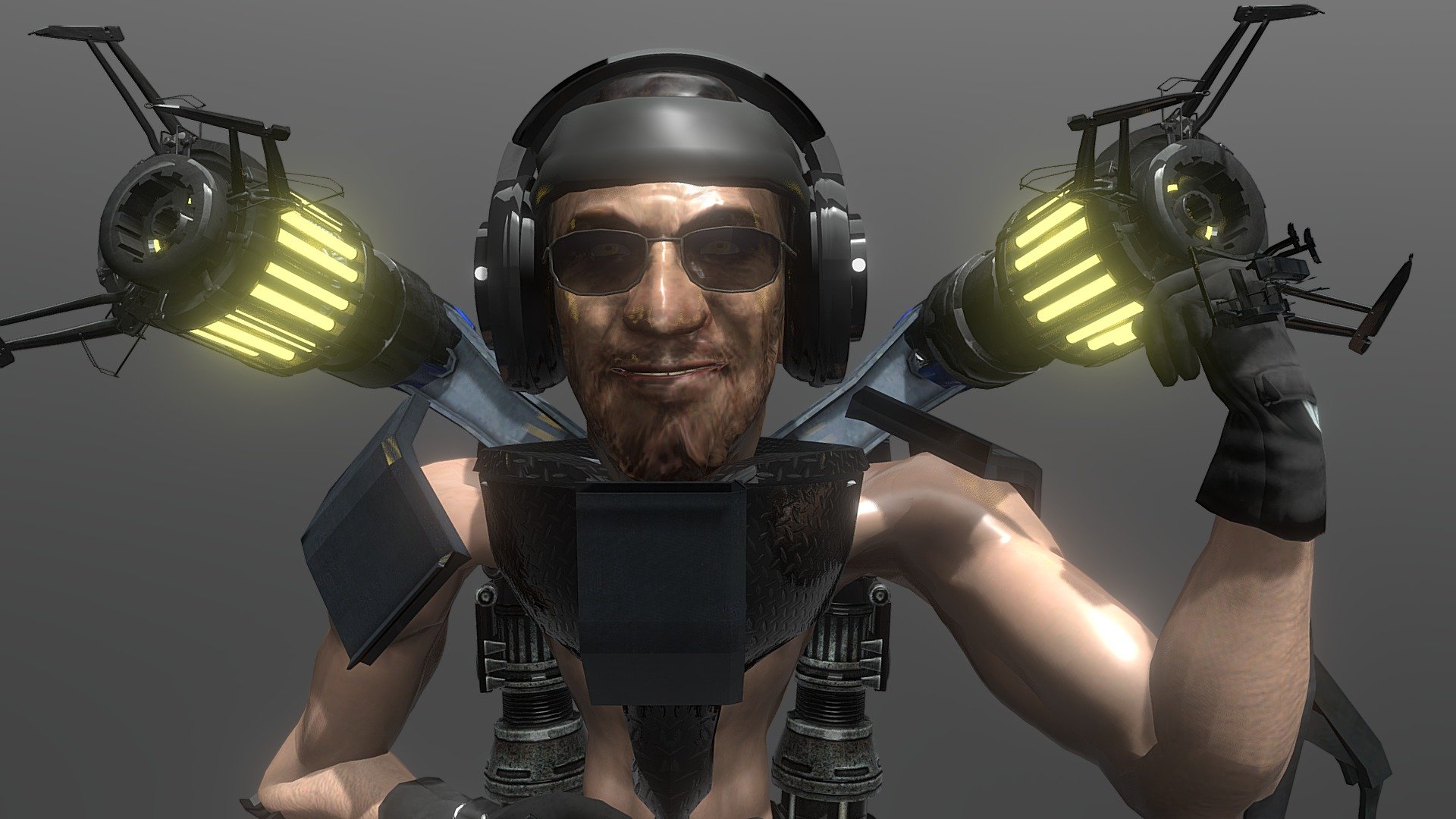 Buff_mutant_upgraded - Download Free 3D model by Future clockman ...