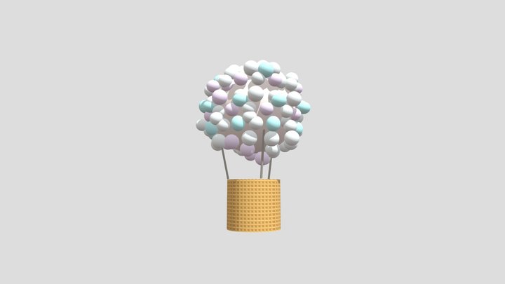 Balão 3D Model