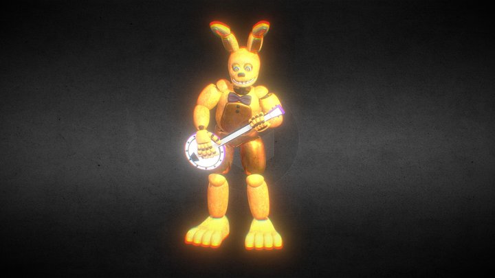 spring-bonnie-blend 3D Model