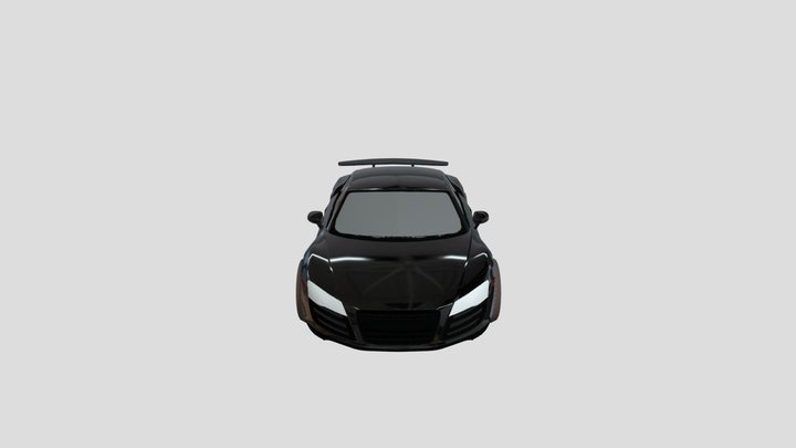2010 AUDI R8 3D Model