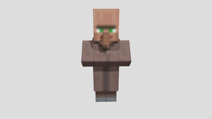 村民 3D Model