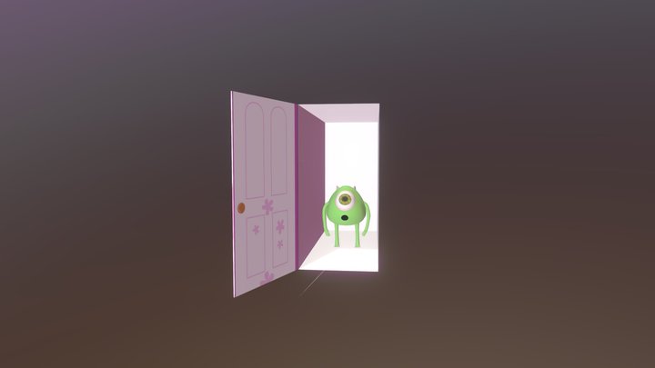 MonstersInc 3D Model