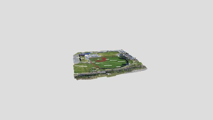 ETSU Baseball 3D Model