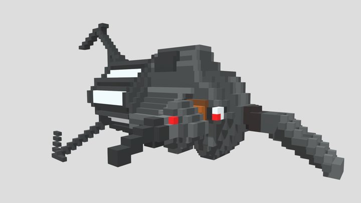 Voxel Physgun 3D Model