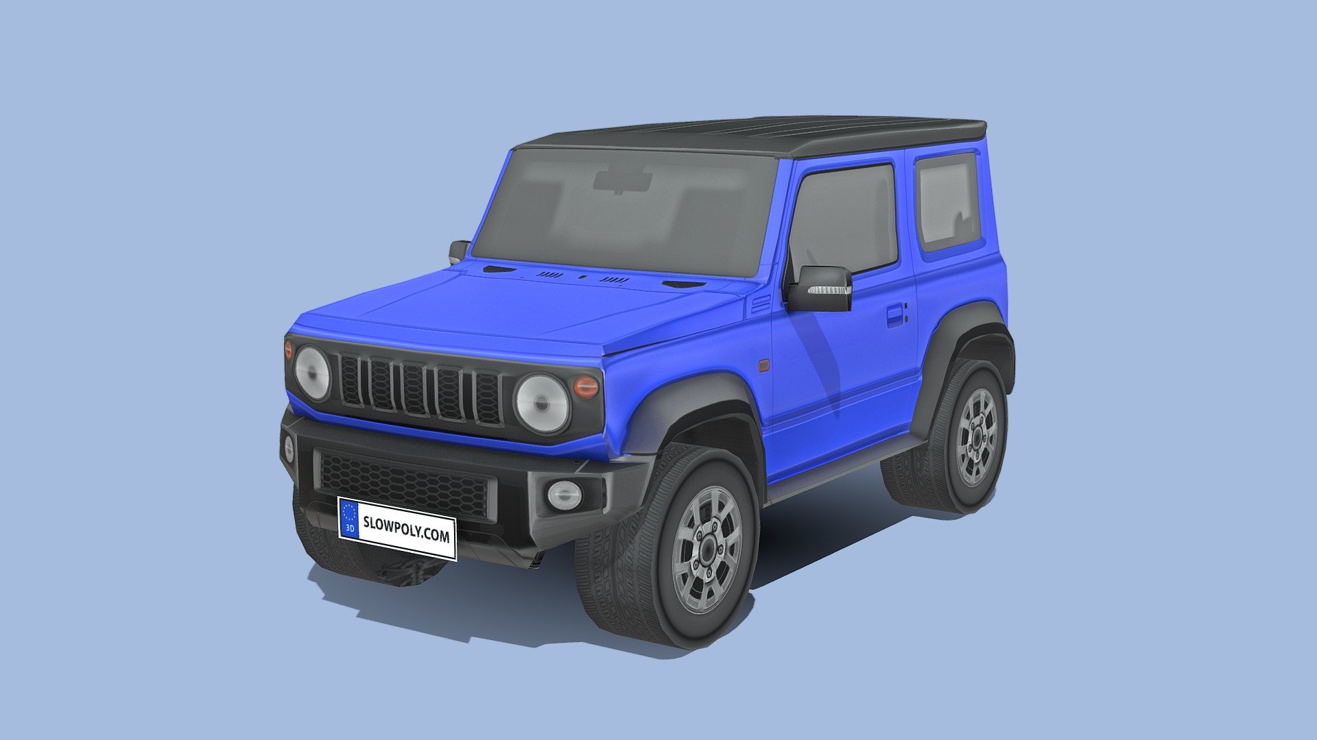 Suzuki Jimny 2019 - Buy Royalty Free 3D model by slowpoly [aeb32f1