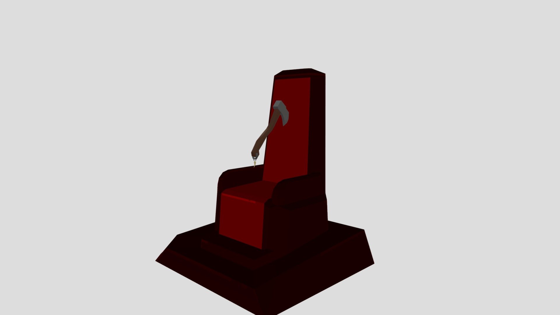 late king's throne