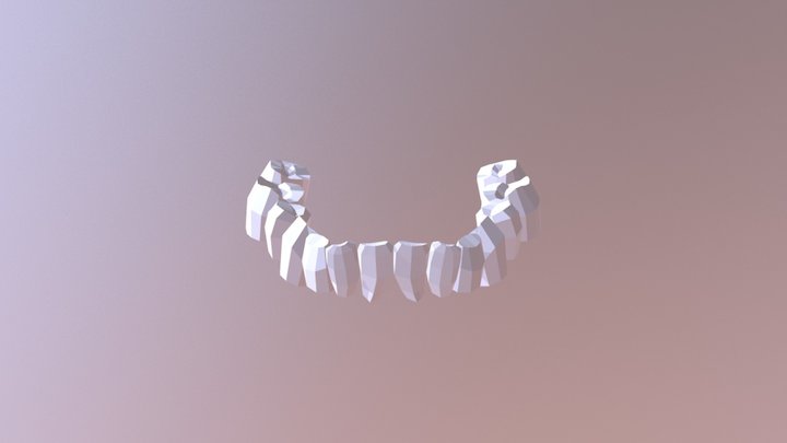 Bottom Teeth 3D Model