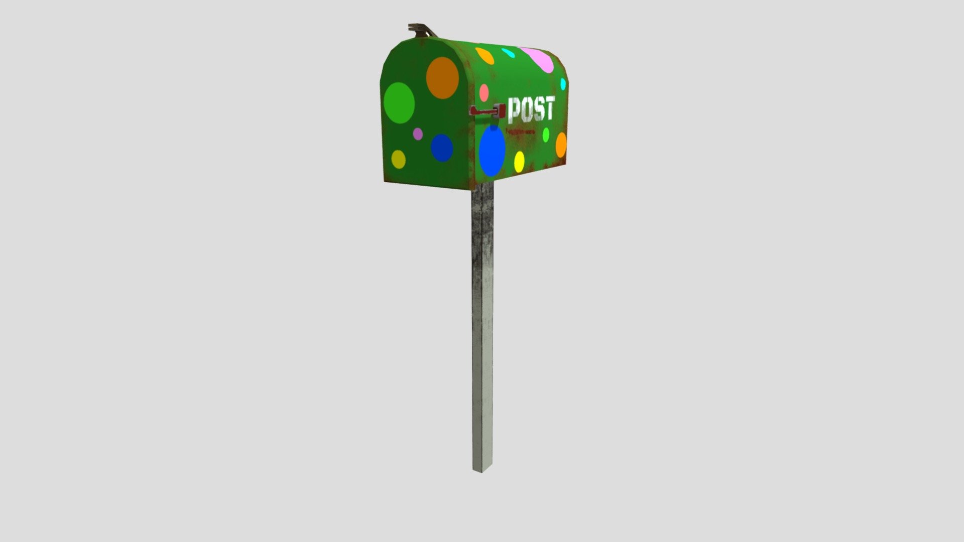 post-box - Download Free 3D model by Mylom [aeb6120] - Sketchfab