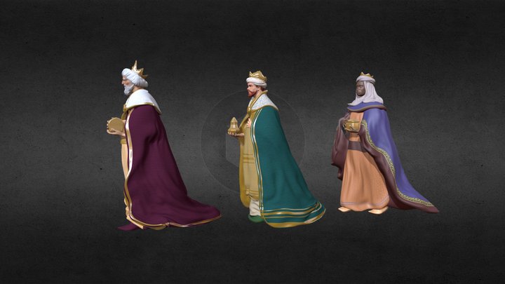 ReyesMagos 3D Model