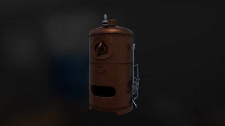 Boiler HighPoly 3D Model