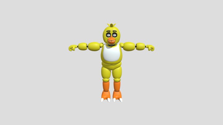 Chica 3D Model