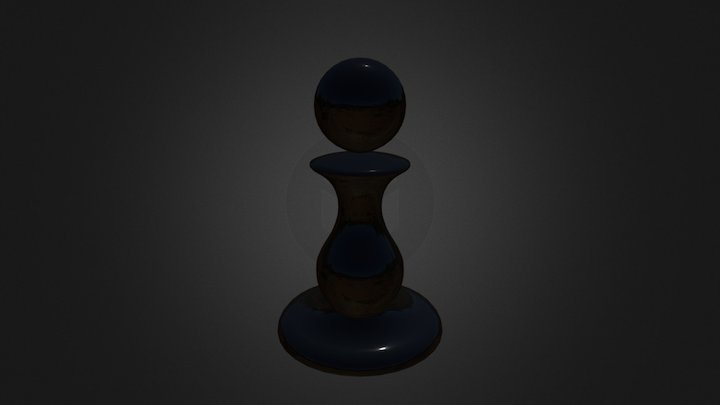 Chess Pawn2 3D Model