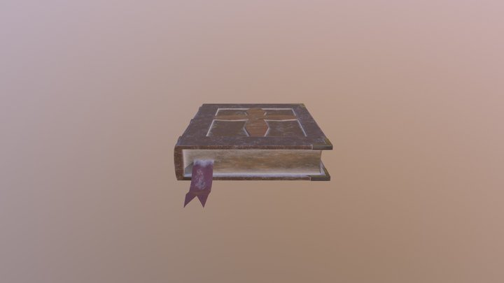 Old Abandoned Bible (Lower Class) 3D Model