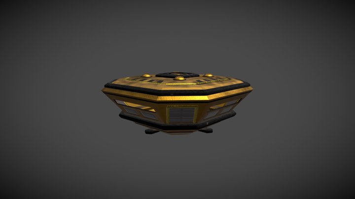 Bunker Baby Vomit Yellow - Project ALMD 3D Model