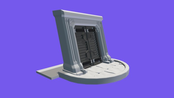 SY_FY door 3D Model