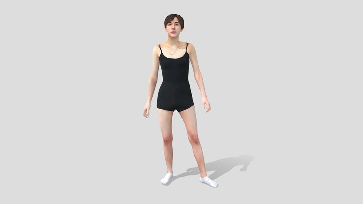 Human 3D model scanned with iPhone XS 3D Model