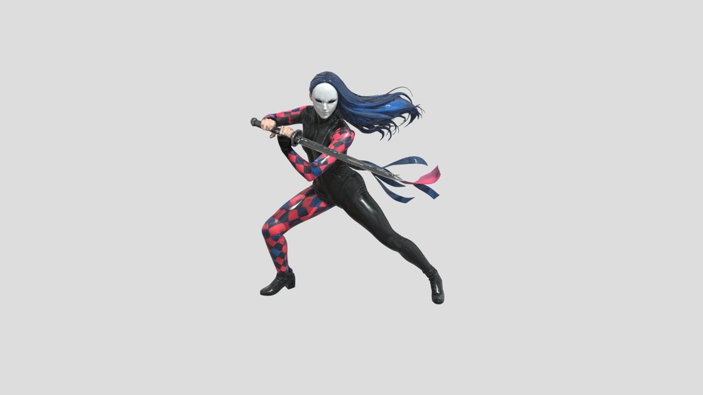 Masked Harlequin Duelist