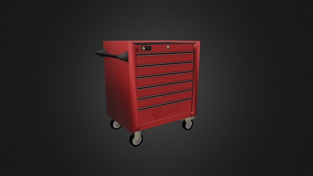 Tool Cabinet 3D Model