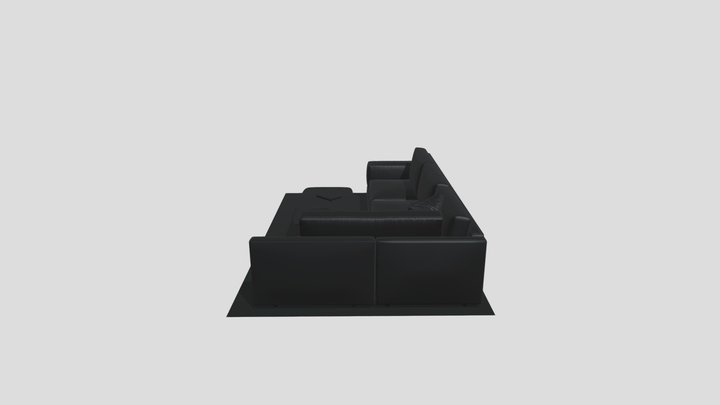 Sofa Natuzzi - Nội Thất Đương Đại 3D Model