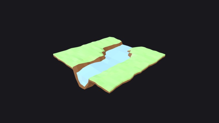 Natural ground #2 [LowPoly] - Download Free 3D model by John Trent ...