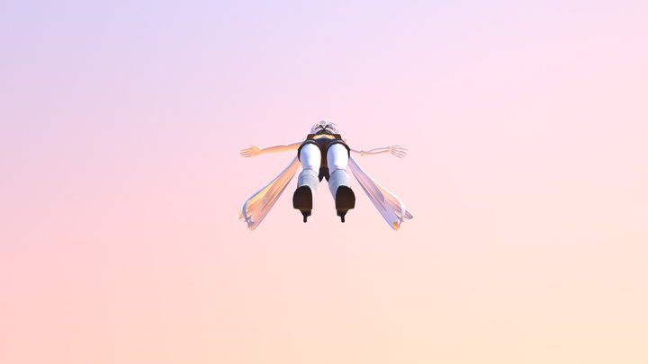 Spooky Miku 3D Model