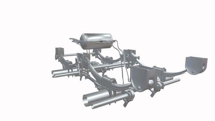 Mechanical Suspension 3D Model