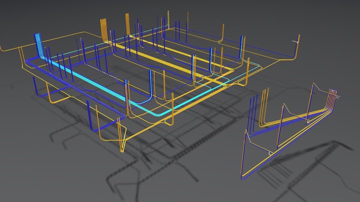 Utility Corridor 3D Model