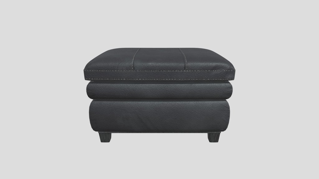 Leather Puff