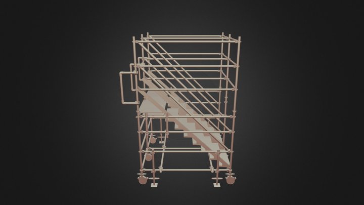 Stairs 6'_sf1 3D Model