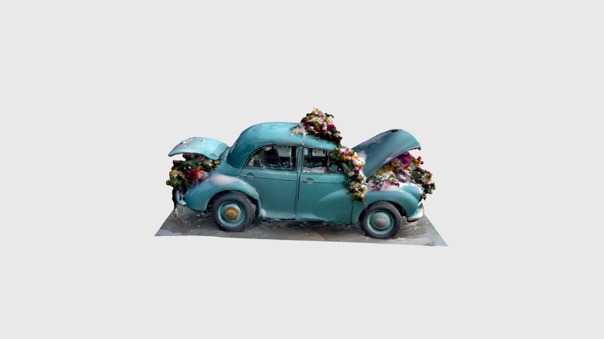Show car @ One Mircea Eliade — Sketchfab embed 3D viewer