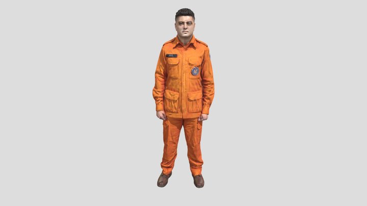 Volunteer_in_Orange_U_1025151745_texture 3D Model