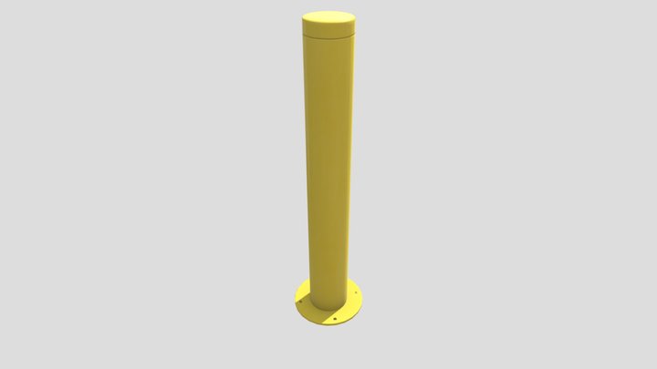 Bollard #3b 3D Model
