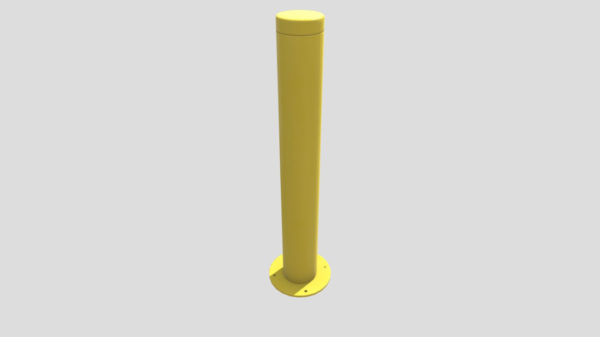 Bollard #3b - Download Free 3D Model By Aecoviz [aec0c2b] - Sketchfab