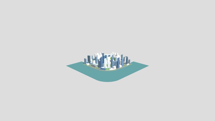 40-camellia-city 3D Model