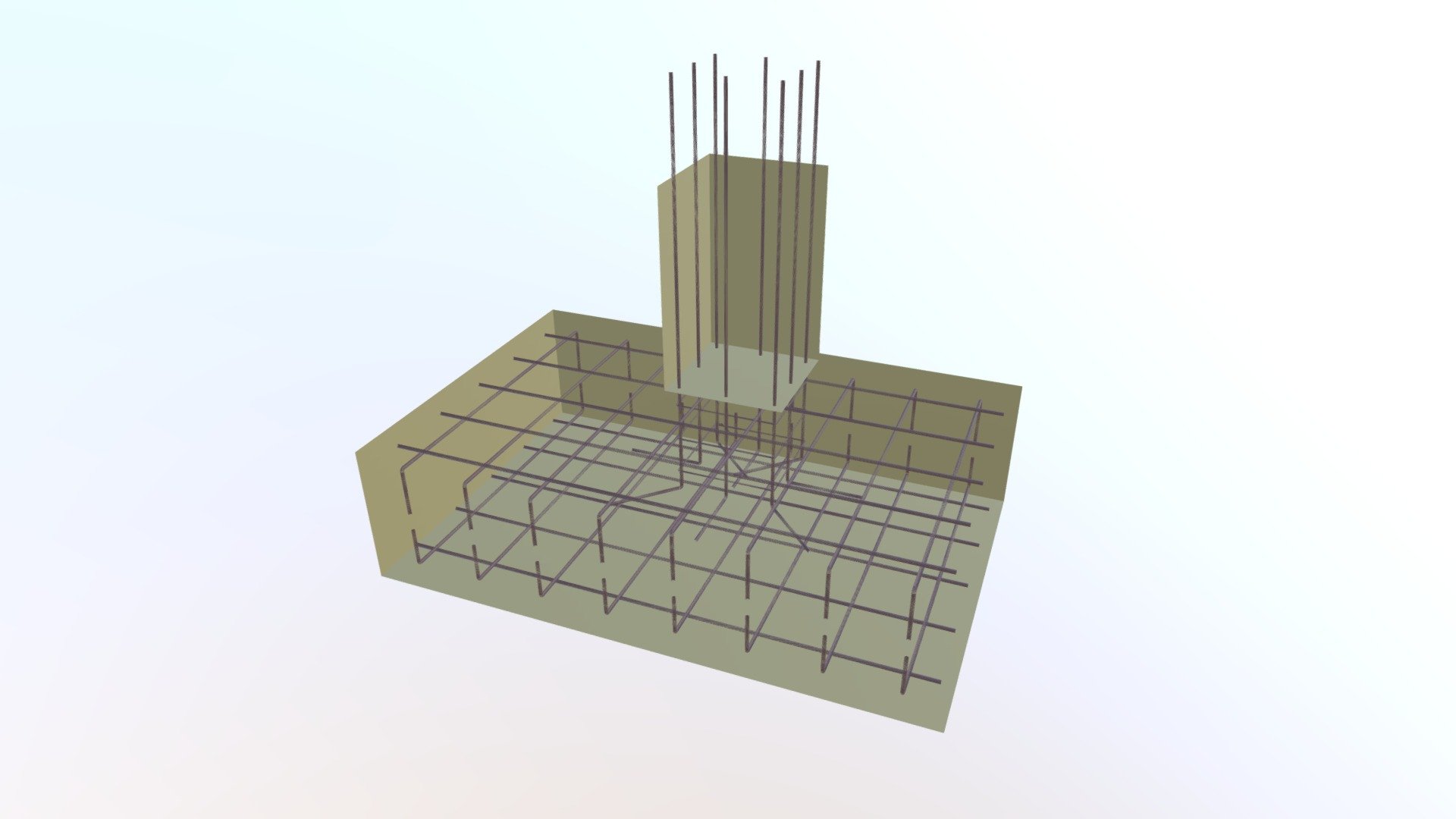 Detalhe 3D Fundação 01 - 3D model by Lucas.Philype [aec11aa] - Sketchfab