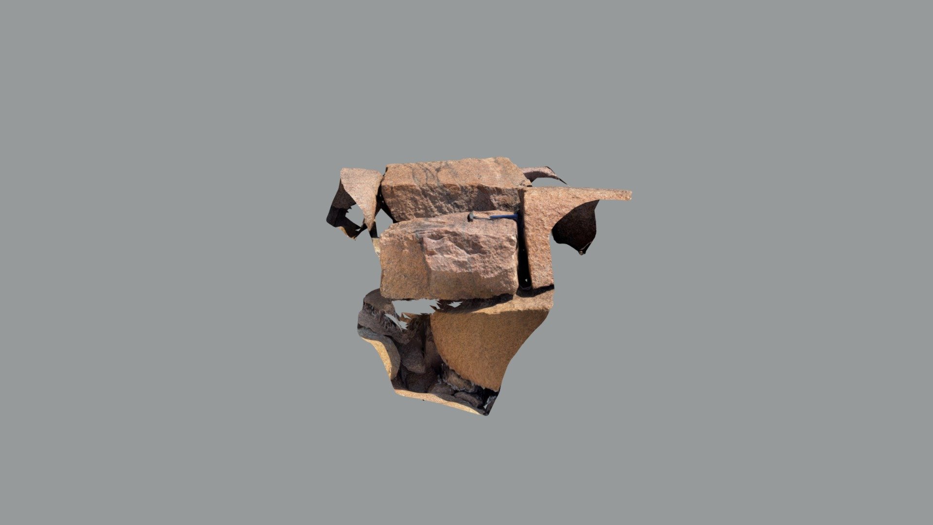 Woolamai granite quarry aplite and schlieren