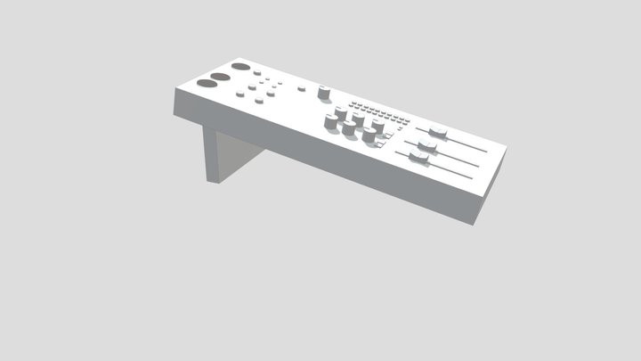 2-channel Mini Audio Mixer – Modello 3D gratuito STL