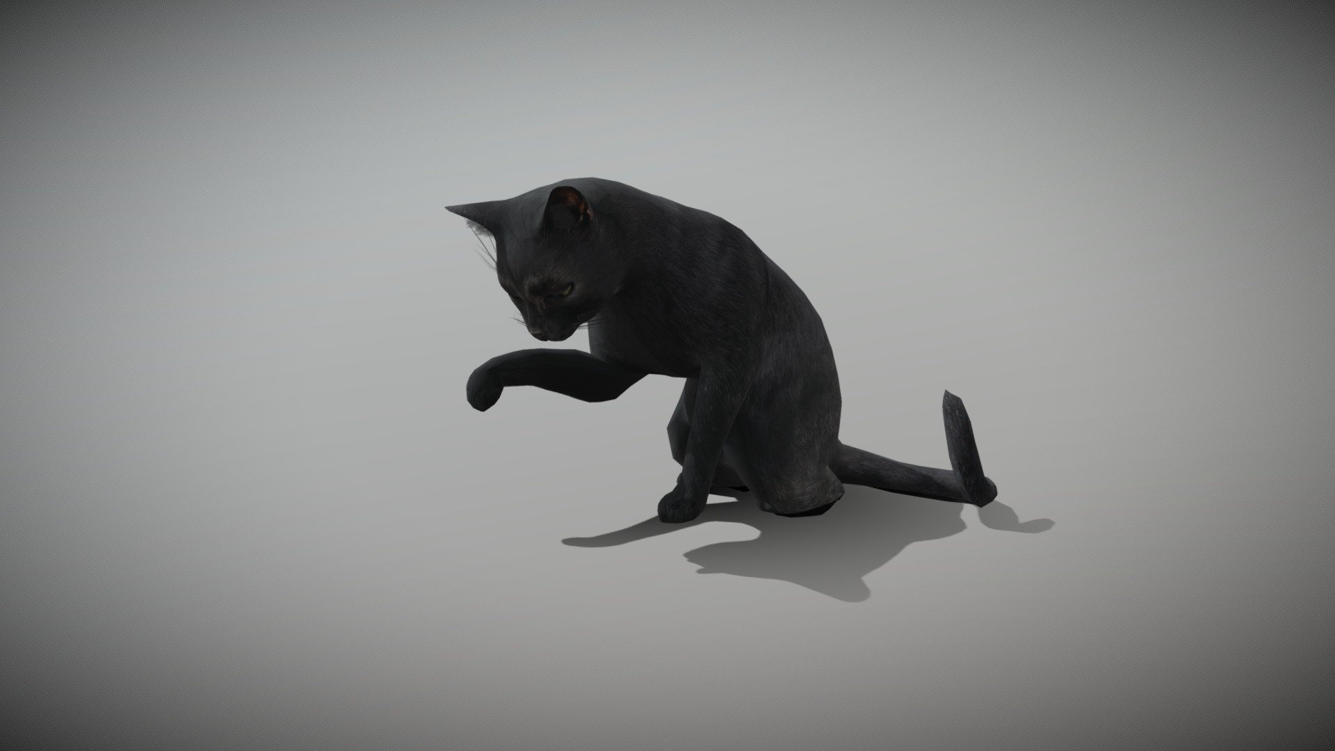 An Animated Cat - Download Free 3D model by Evil_Katz (@Evil_Katz) [aec2569]