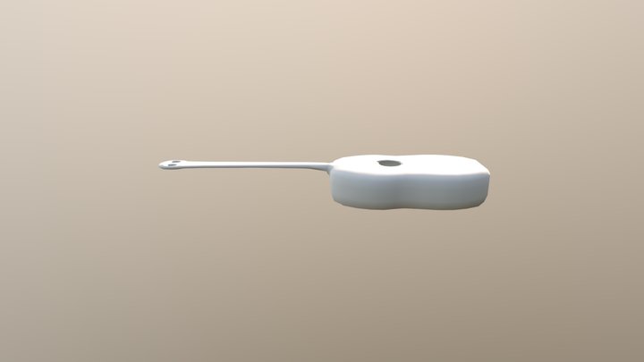 Guitar 1 3D Model
