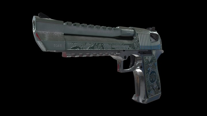 Desert Eagle 3D Model