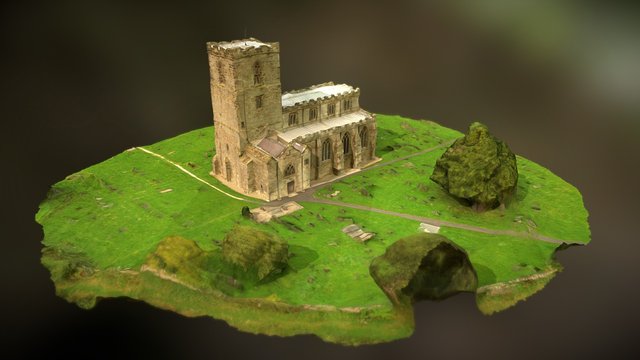 Breedon on the Hill 3D Model