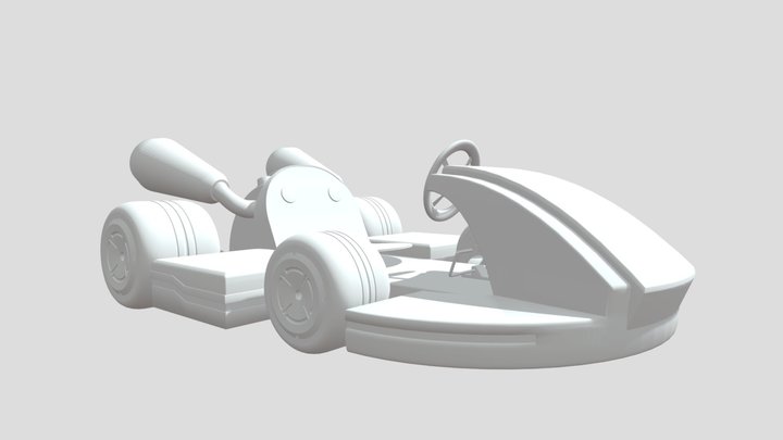 Mario Kart8 Standard Kart 3D Model