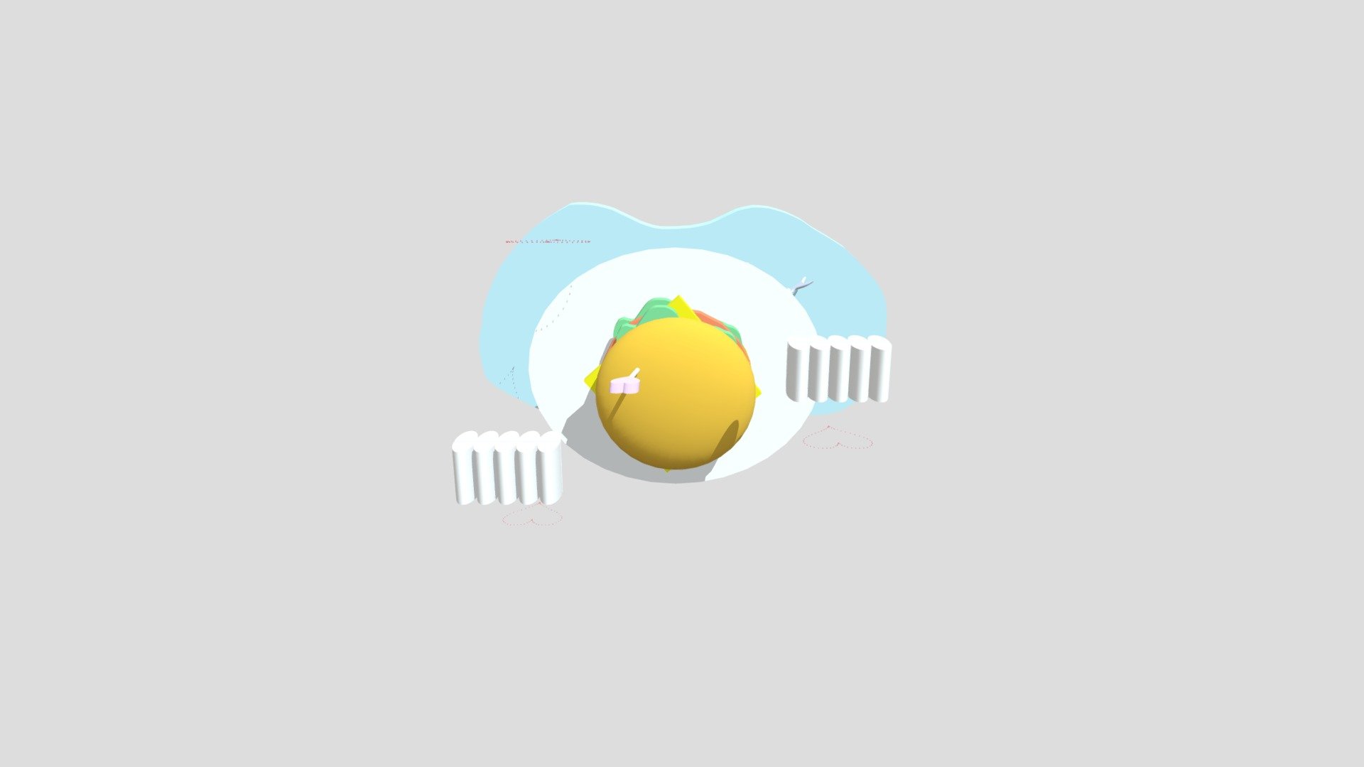 Hamburger(1) — Sketchfab embed 3D viewer