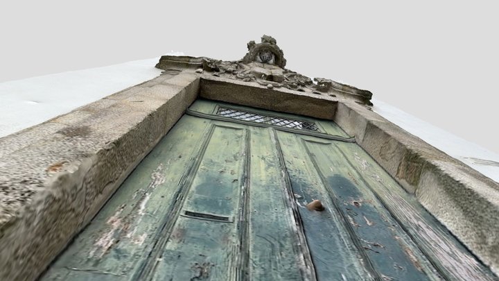 Medieval_Door_3 [LR, Lidar Scan] 3D Model