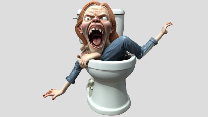 Toilet Trouble - medical – Modèle 3D gratuit STL
