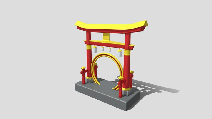 Torii_Gate 3D Model
